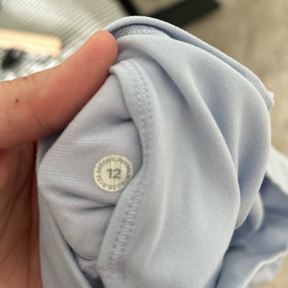lululemon Align™ High-Rise Short 8" in pastel blue; size 12 $40 - Picture 5 of 6